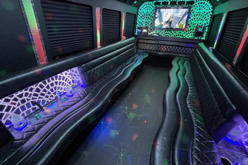 Herriman Limo Bus Interior