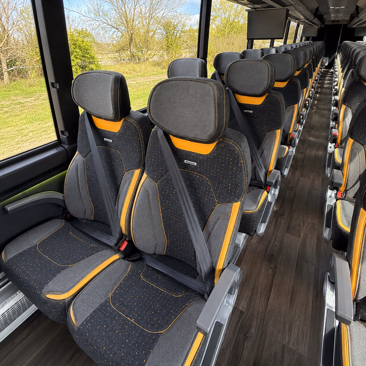 herriman airport transportation onboard seating