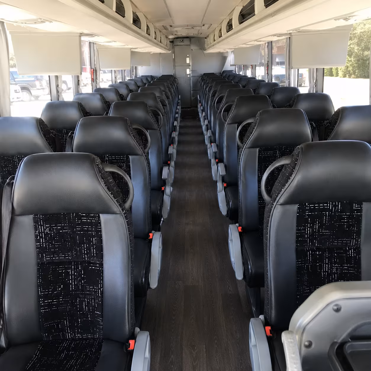 herriman charter bus inside